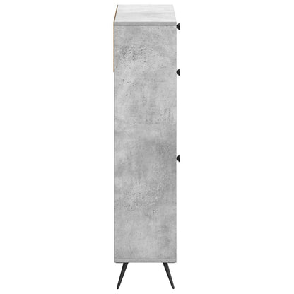 vidaXL Shoe Cabinet BREDA 78 x 24 x 103 cm Engineered Wood