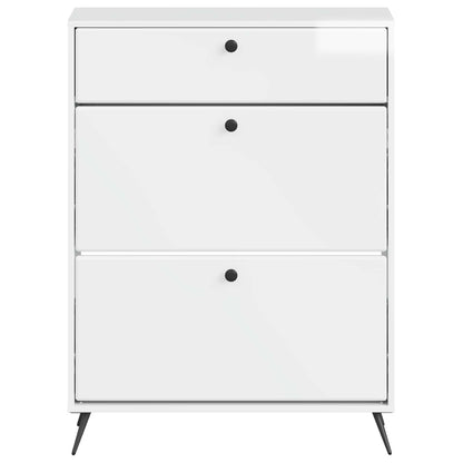 vidaXL Shoe Cabinet BREDA 78 x 24 x 103 cm Engineered Wood