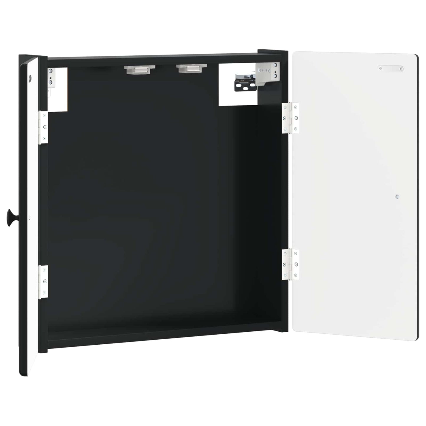 vidaXL Dartboard Cabinet BREDA Black 52.5 x 10.5 x 53.5 cm