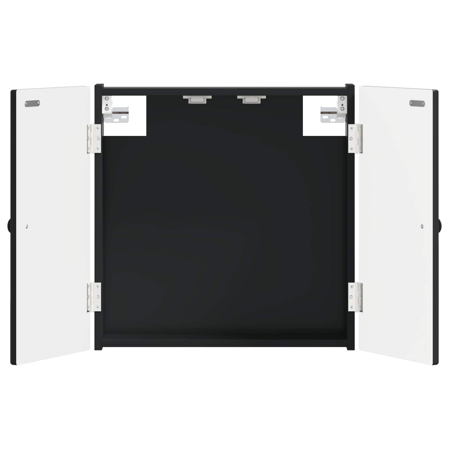 vidaXL Dartboard Cabinet BREDA Black 52.5 x 10.5 x 53.5 cm
