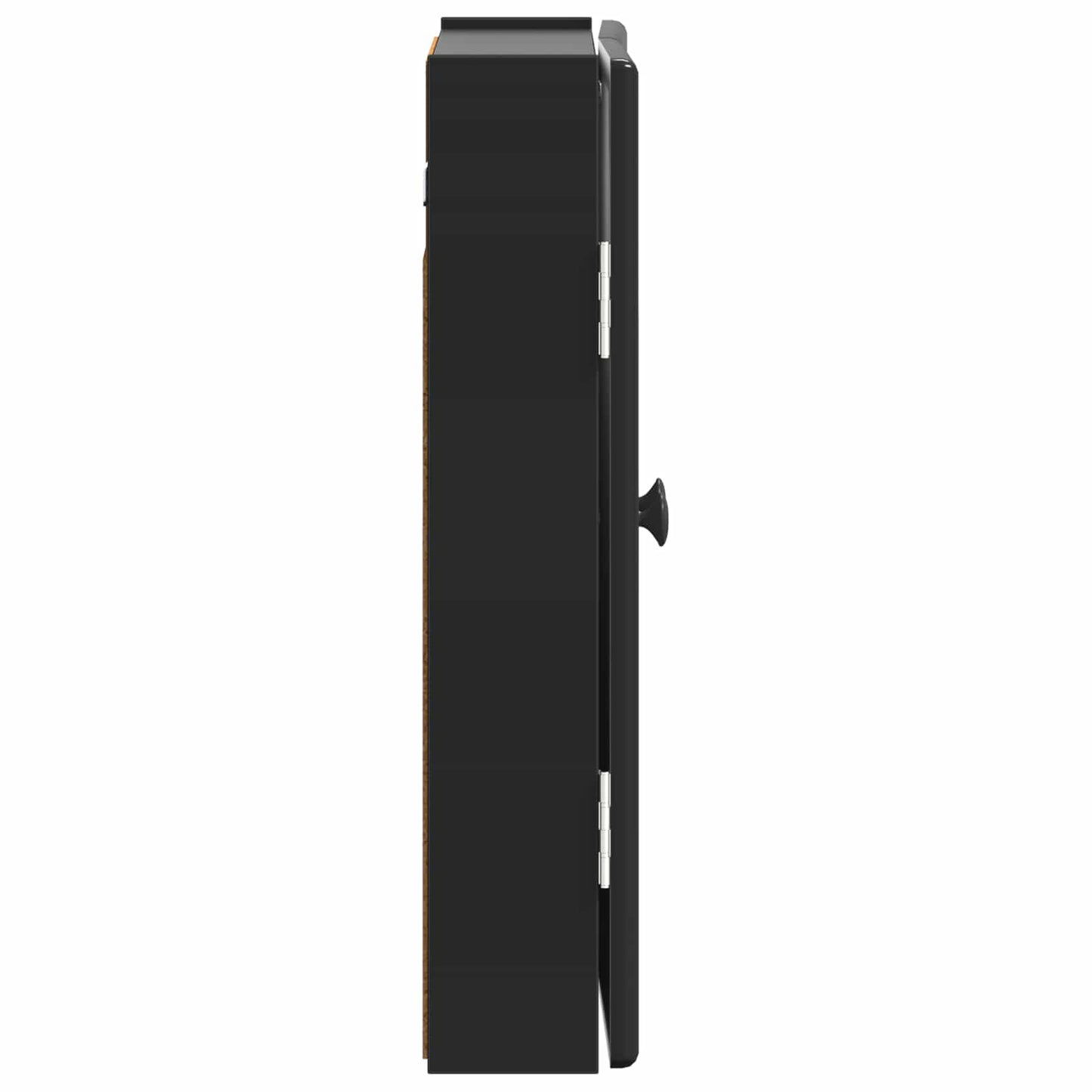 vidaXL Dartboard Cabinet BREDA Black 52.5 x 10.5 x 53.5 cm