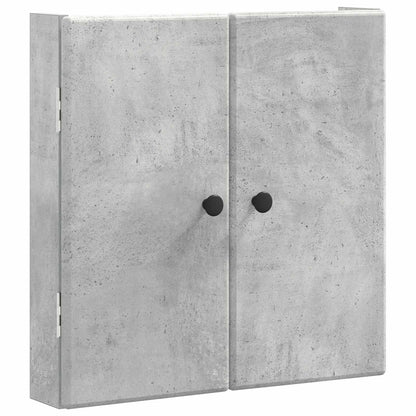 vidaXL Dartboard Cabinet BREDA Concrete Grey 52.5 x 10.5 x 53.5 cm