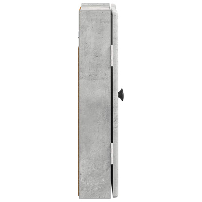 vidaXL Dartboard Cabinet BREDA Concrete Grey 52.5 x 10.5 x 53.5 cm
