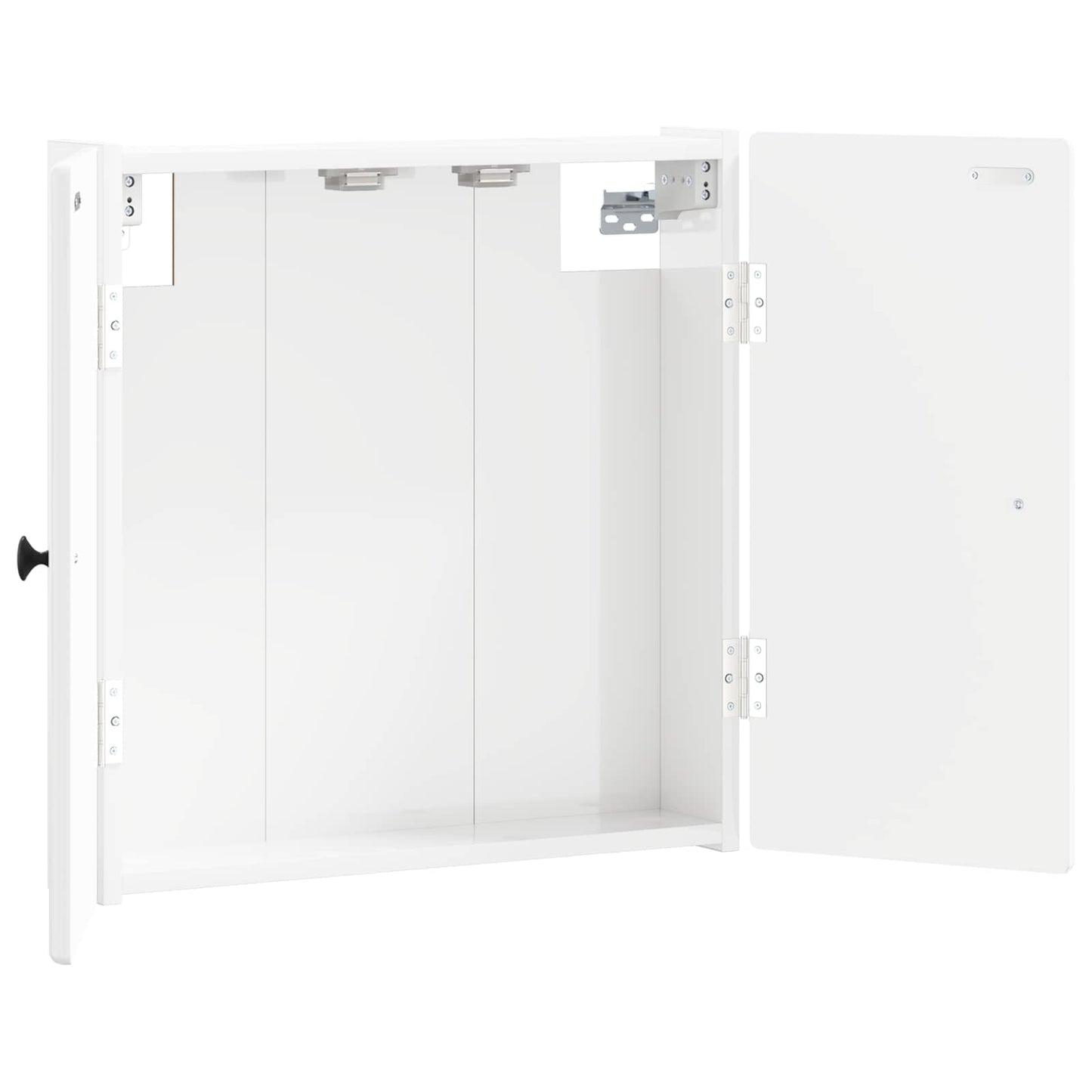 vidaXL Dartboard Cabinet BREDA High Gloss White 52.5 x 10.5 x 53.5 cm