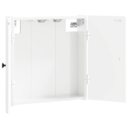 vidaXL Dartboard Cabinet BREDA High Gloss White 52.5 x 10.5 x 53.5 cm