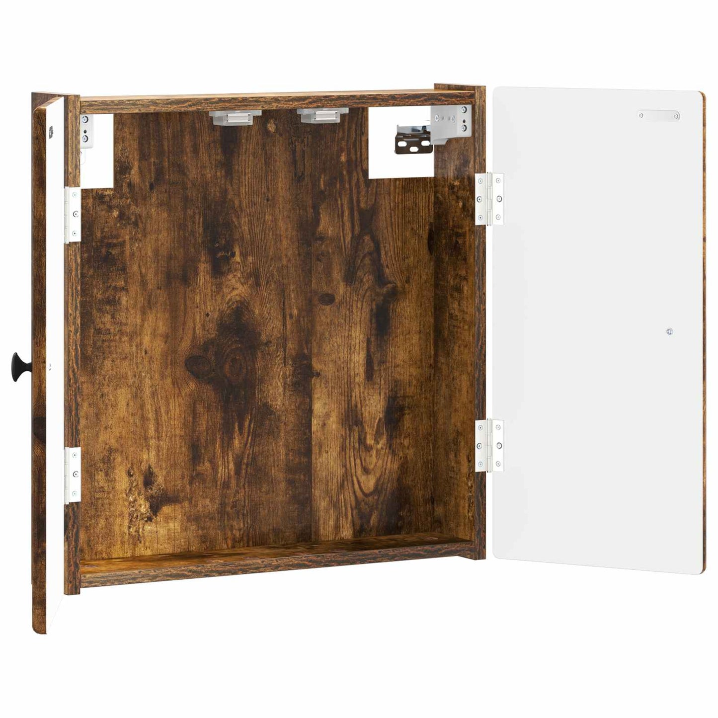 vidaXL Dartboard Cabinet BREDA Smoked Oak 52.5 x 10.5 x 53.5 cm
