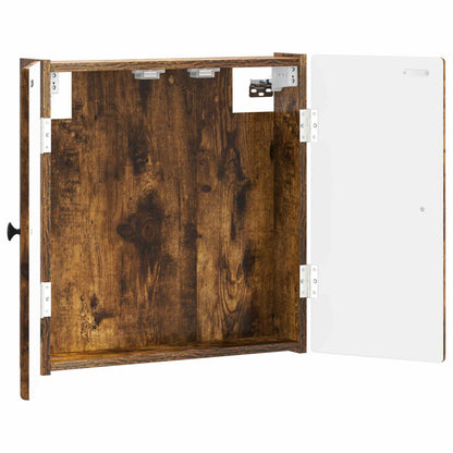 vidaXL Dartboard Cabinet BREDA Smoked Oak 52.5 x 10.5 x 53.5 cm