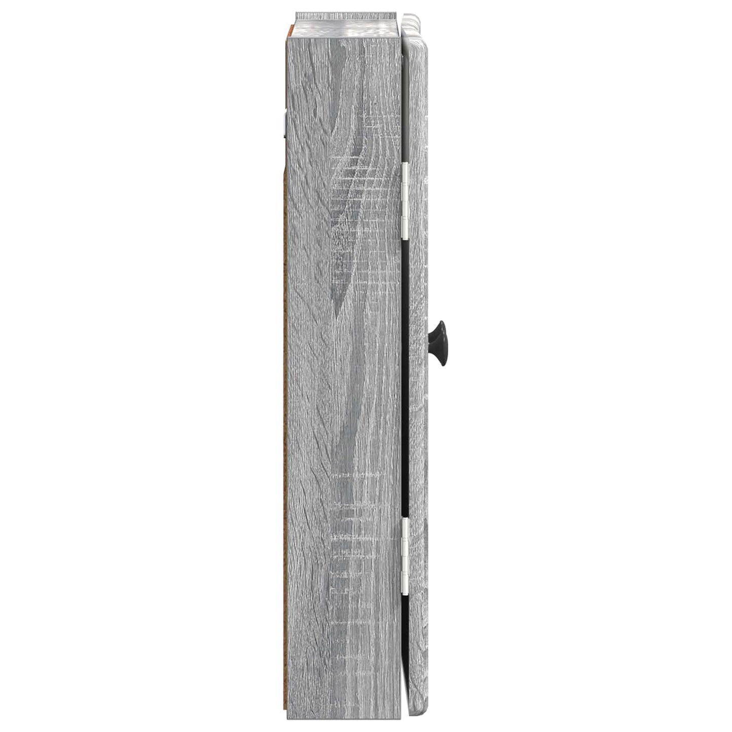 vidaXL Dartboard Cabinet BREDA Grey Sonoma 52.5 x 10.5 x 53.5 cm