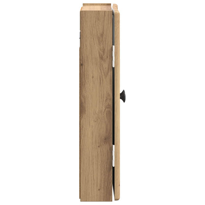 vidaXL Dartboard Cabinet BREDA Artisan Oak 52.5 x 10.5 x 53.5 cm