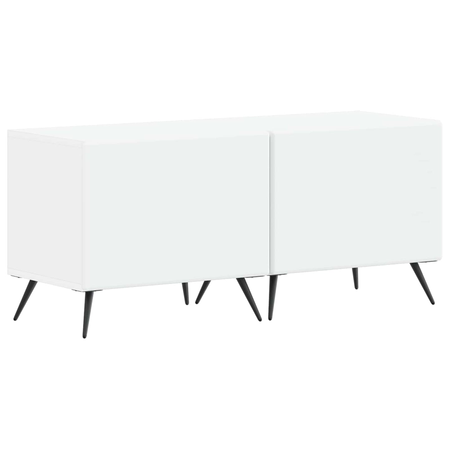 vidaXL TV Cabinet White Engineered Wood