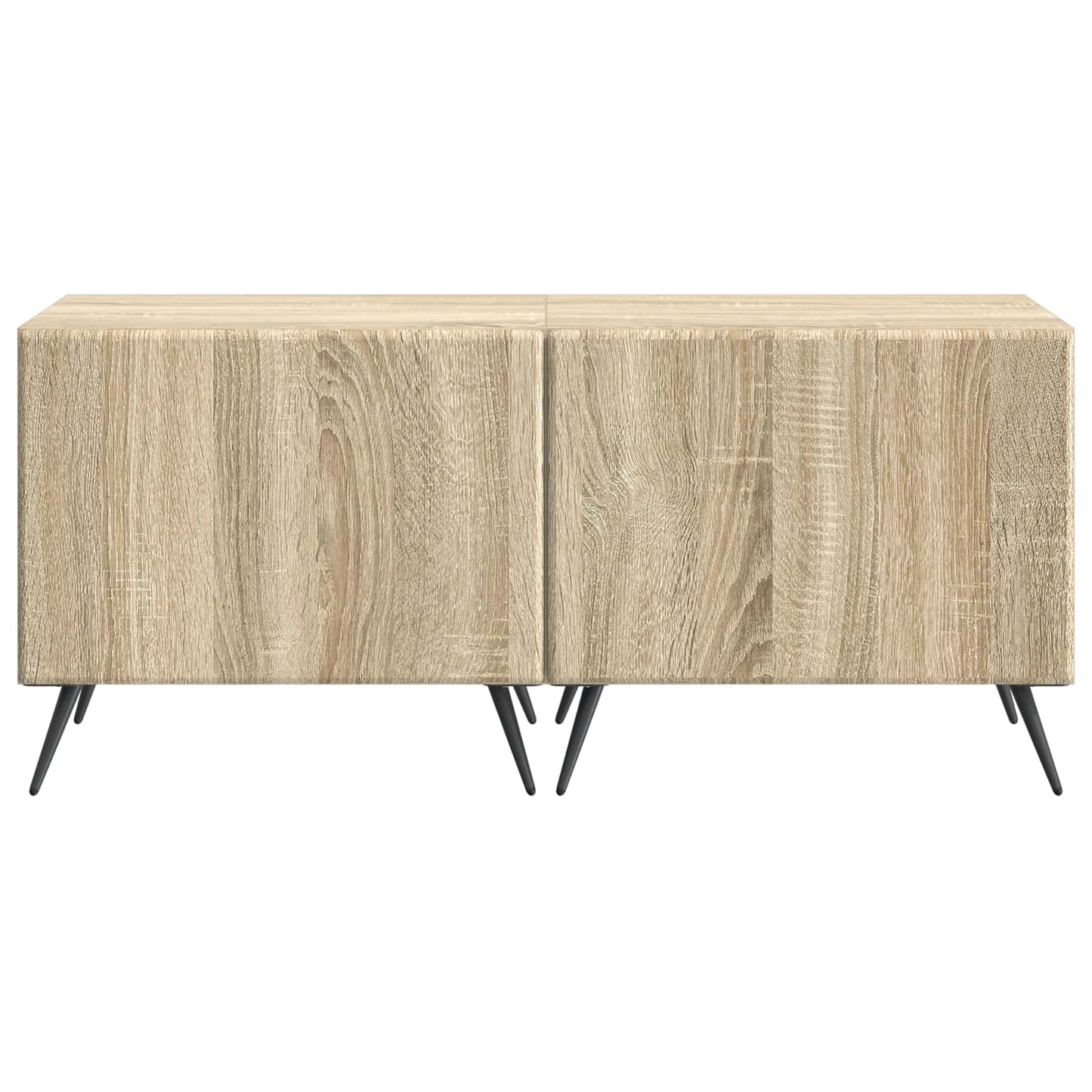 vidaXL TV Cabinet Sonoma Oak Engineered Wood