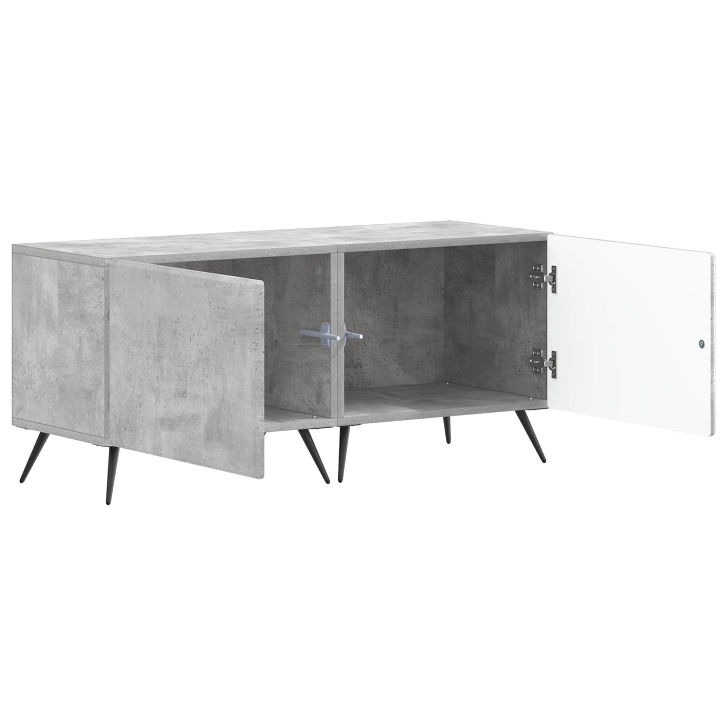 vidaXL TV Cabinet Concrete Grey Engineered Wood