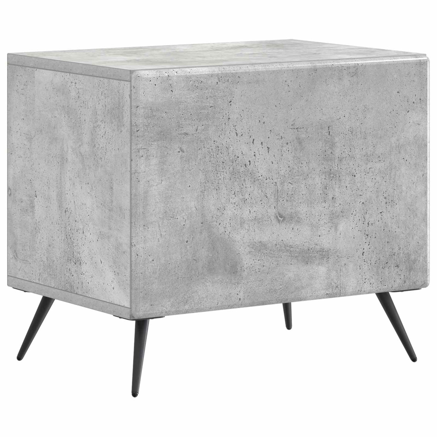 vidaXL TV Cabinet Concrete Grey Engineered Wood