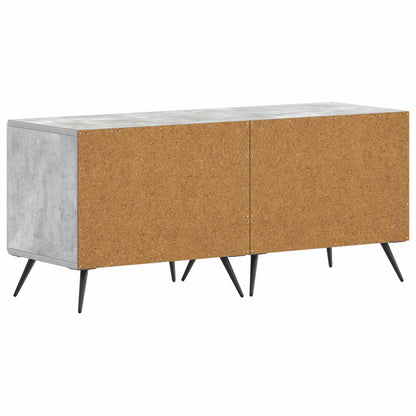 vidaXL TV Cabinet Concrete Grey Engineered Wood
