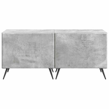 vidaXL TV Cabinet Concrete Grey Engineered Wood