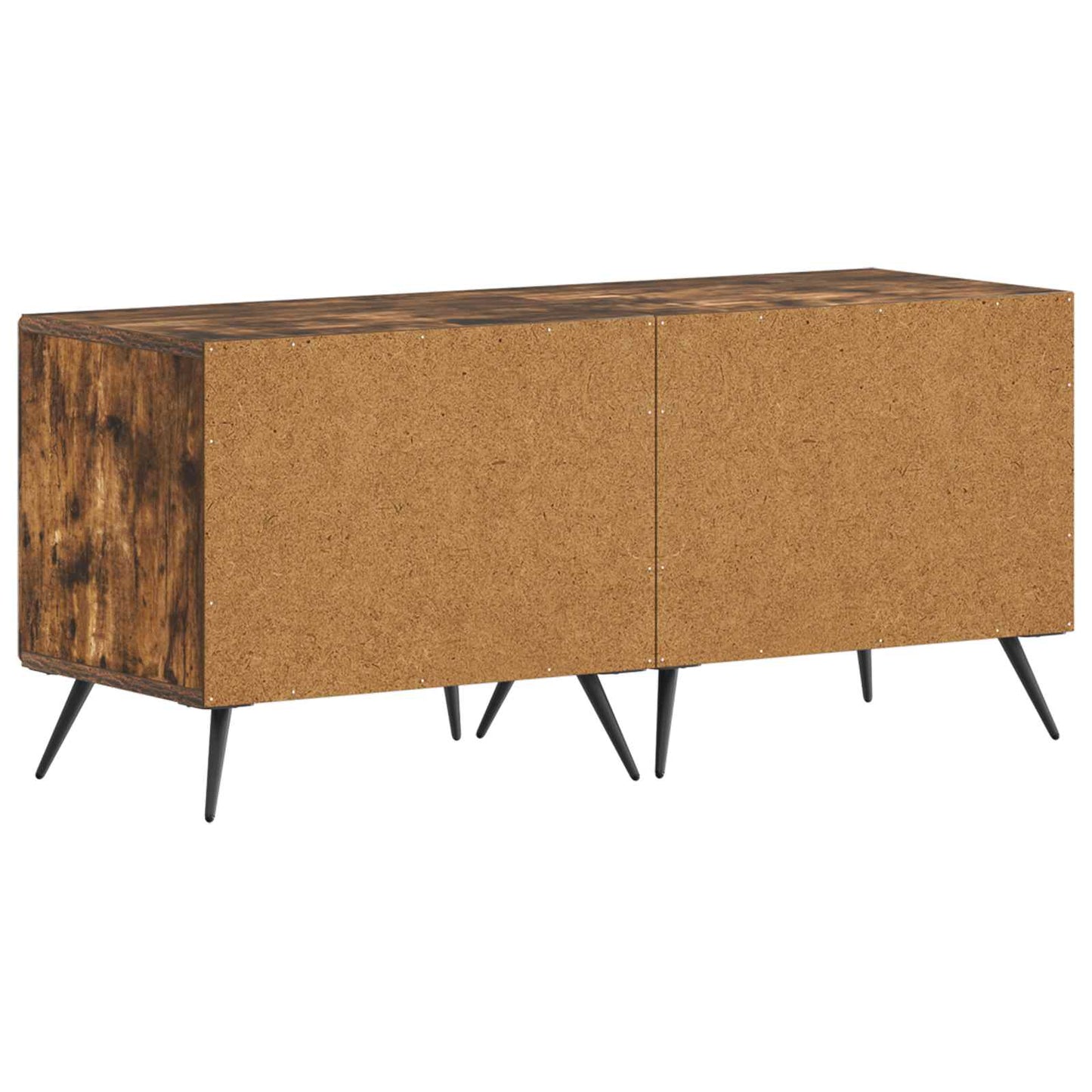 vidaXL TV Cabinet Smoked Oak Engineered Wood