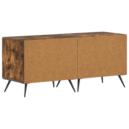 vidaXL TV Cabinet Smoked Oak Engineered Wood
