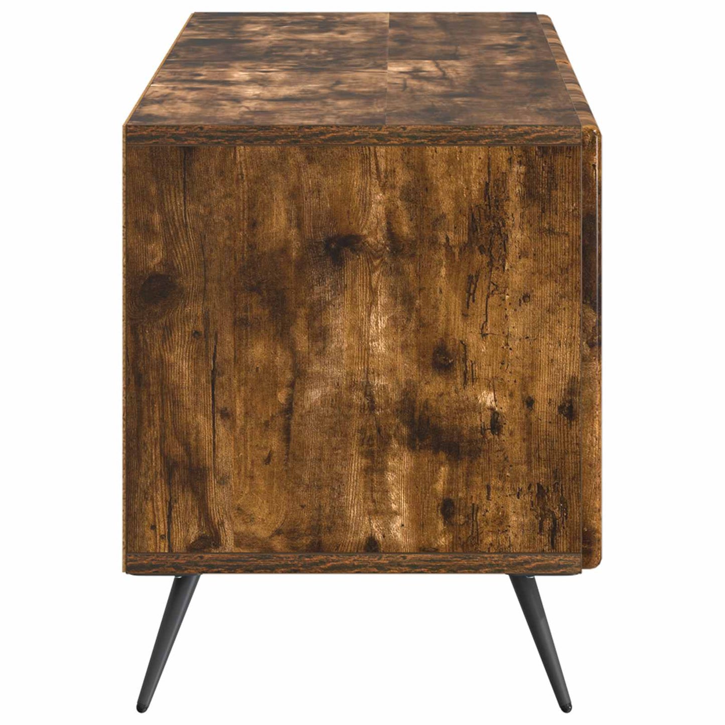 vidaXL TV Cabinet Smoked Oak Engineered Wood