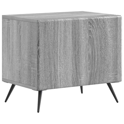 vidaXL TV Cabinet Grey Sonoma Engineered Wood