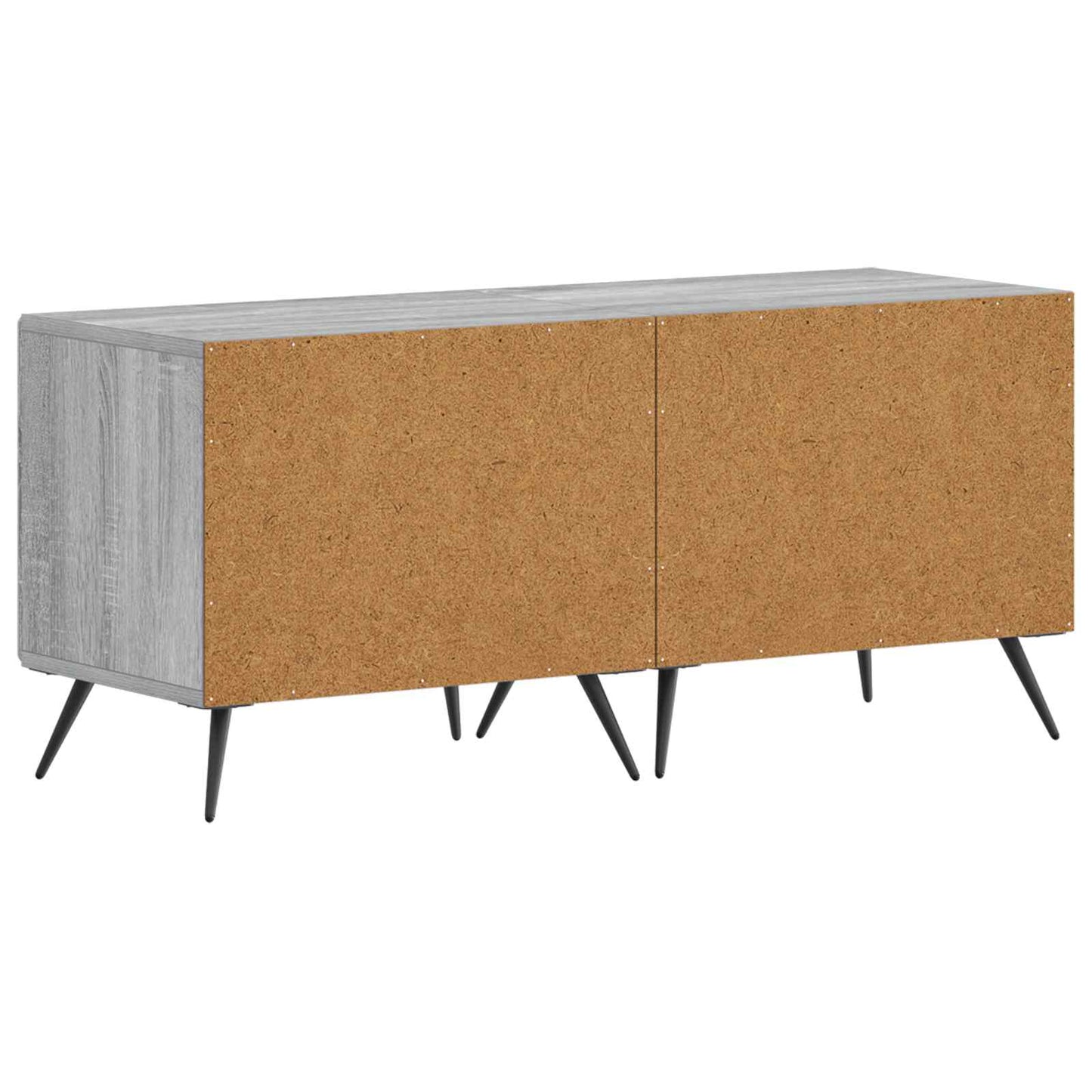 vidaXL TV Cabinet Grey Sonoma Engineered Wood