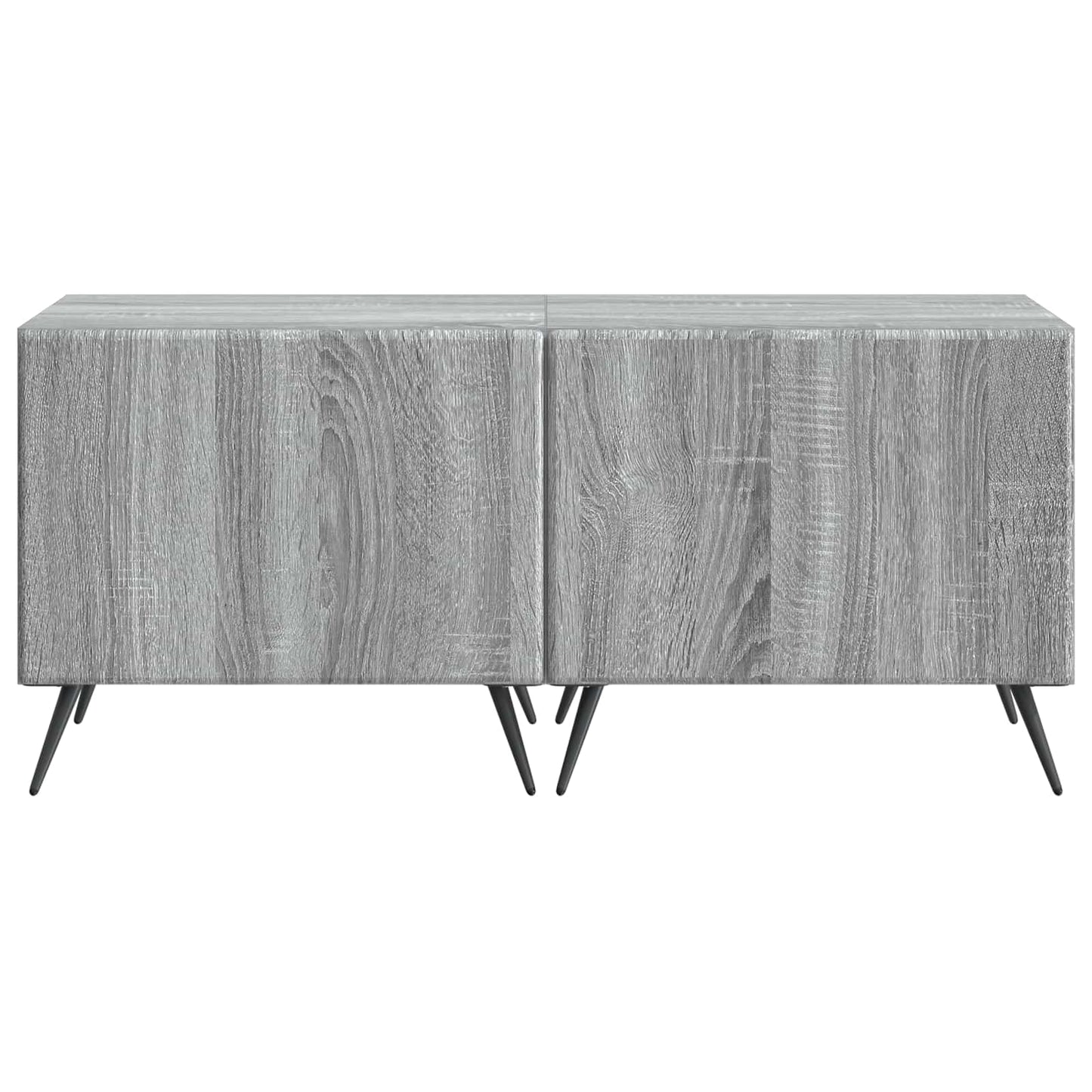 vidaXL TV Cabinet Grey Sonoma Engineered Wood