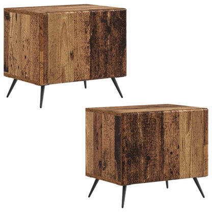 vidaXL TV Cabinet Old Wood Engineered Wood