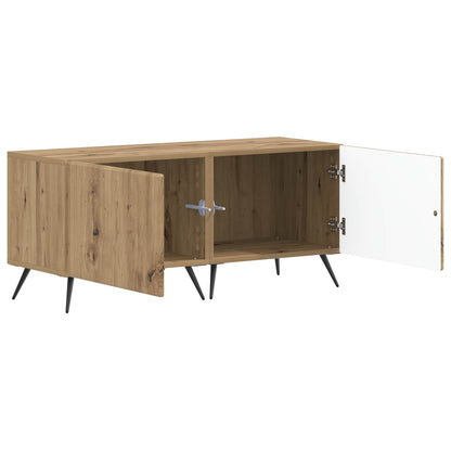 vidaXL TV Cabinet Artisan Oak Engineered Wood