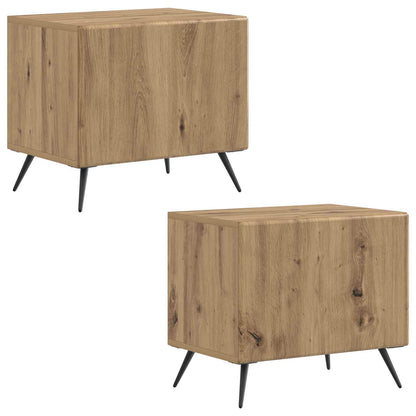 vidaXL TV Cabinet Artisan Oak Engineered Wood