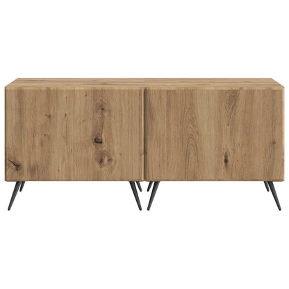 vidaXL TV Cabinet Artisan Oak Engineered Wood