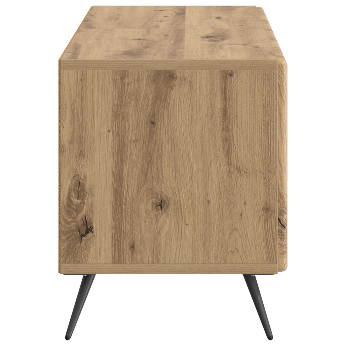 vidaXL TV Cabinet Artisan Oak Engineered Wood