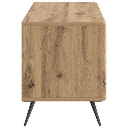 vidaXL TV Cabinet Artisan Oak Engineered Wood