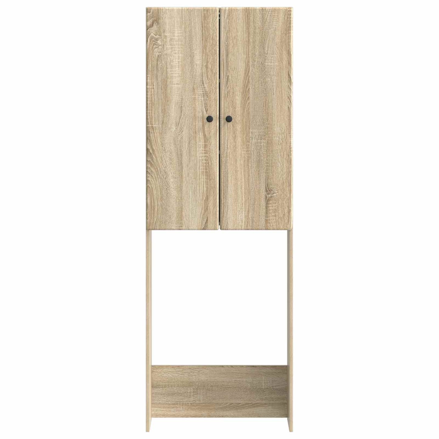 vidaXL Toilet Cabinet BREDA Sonoma Oak 66 x 25.5 x 190 cm