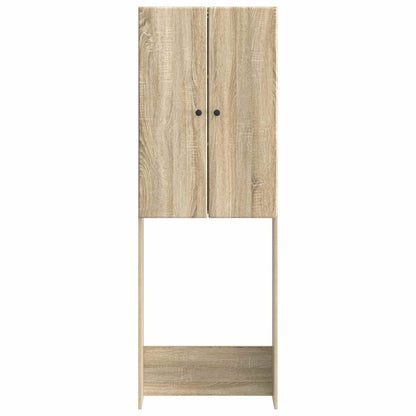 vidaXL Toilet Cabinet BREDA Sonoma Oak 66 x 25.5 x 190 cm