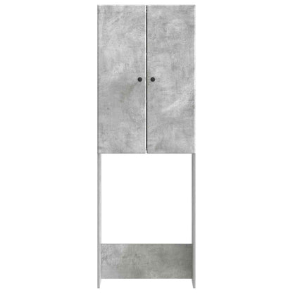 vidaXL Toilet Cabinet BREDA Concrete Grey 66 x 25.5 x 190 cm