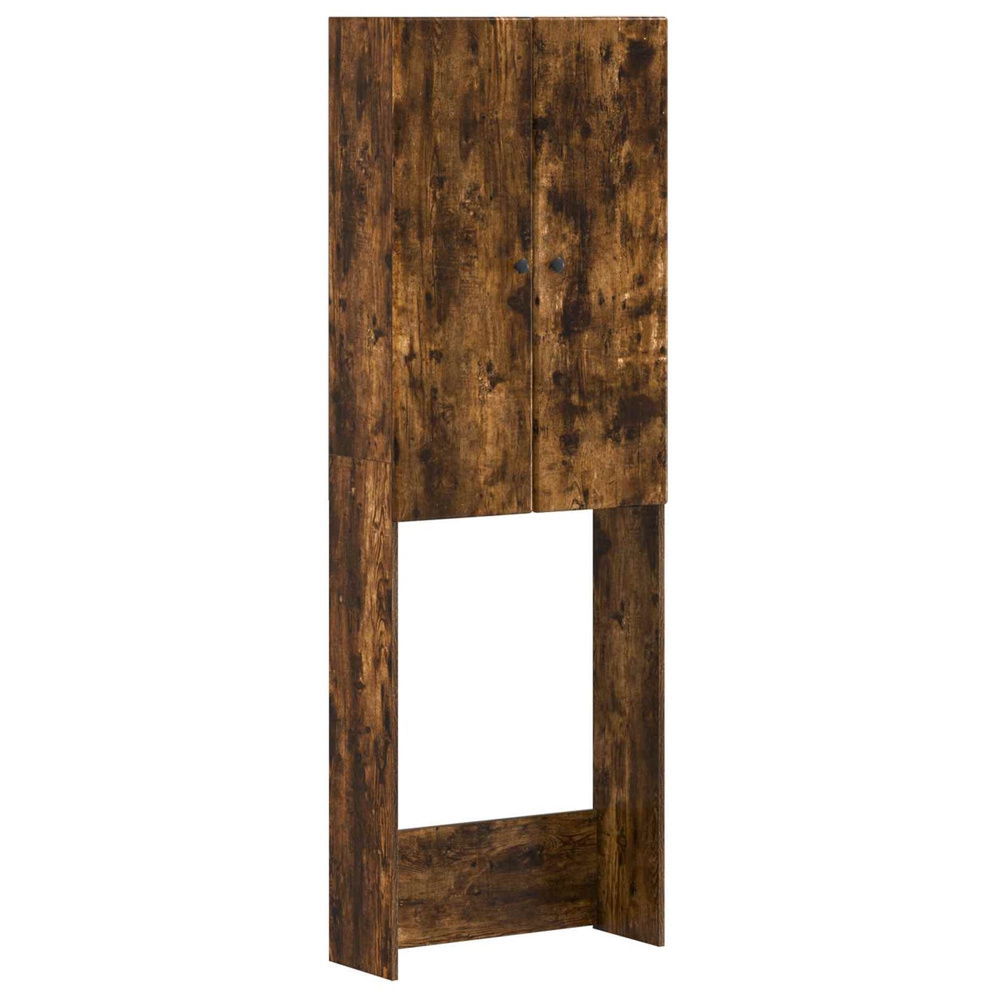 vidaXL Toilet Cabinet BREDA Smoked Oak 66 x 25.5 x 190 cm