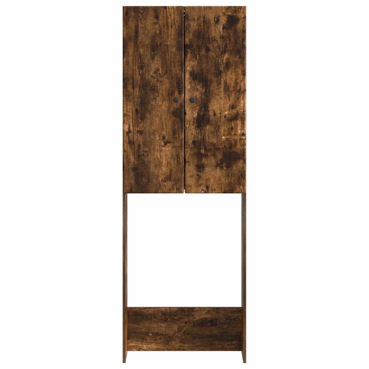 vidaXL Toilet Cabinet BREDA Smoked Oak 66 x 25.5 x 190 cm