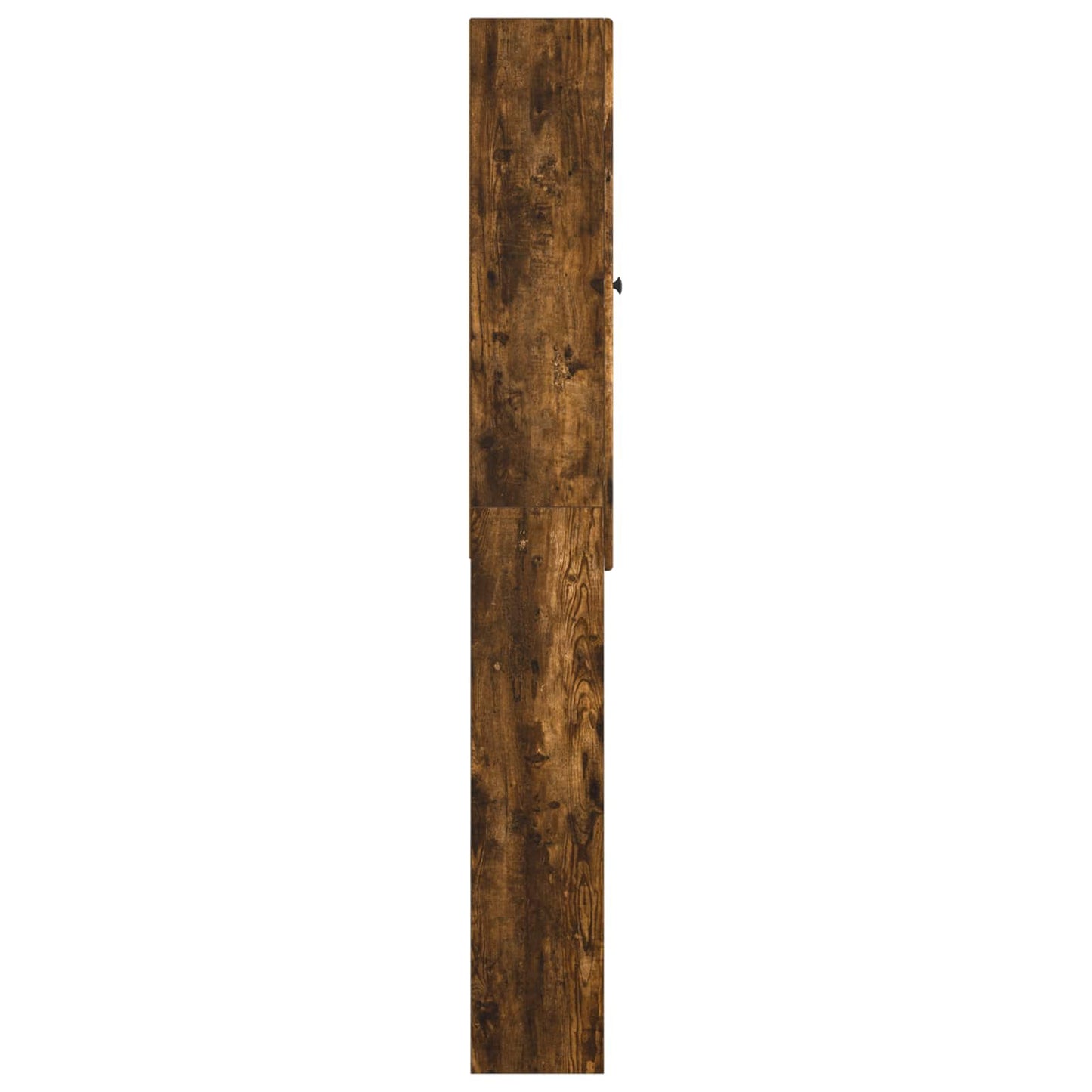 vidaXL Toilet Cabinet BREDA Smoked Oak 66 x 25.5 x 190 cm