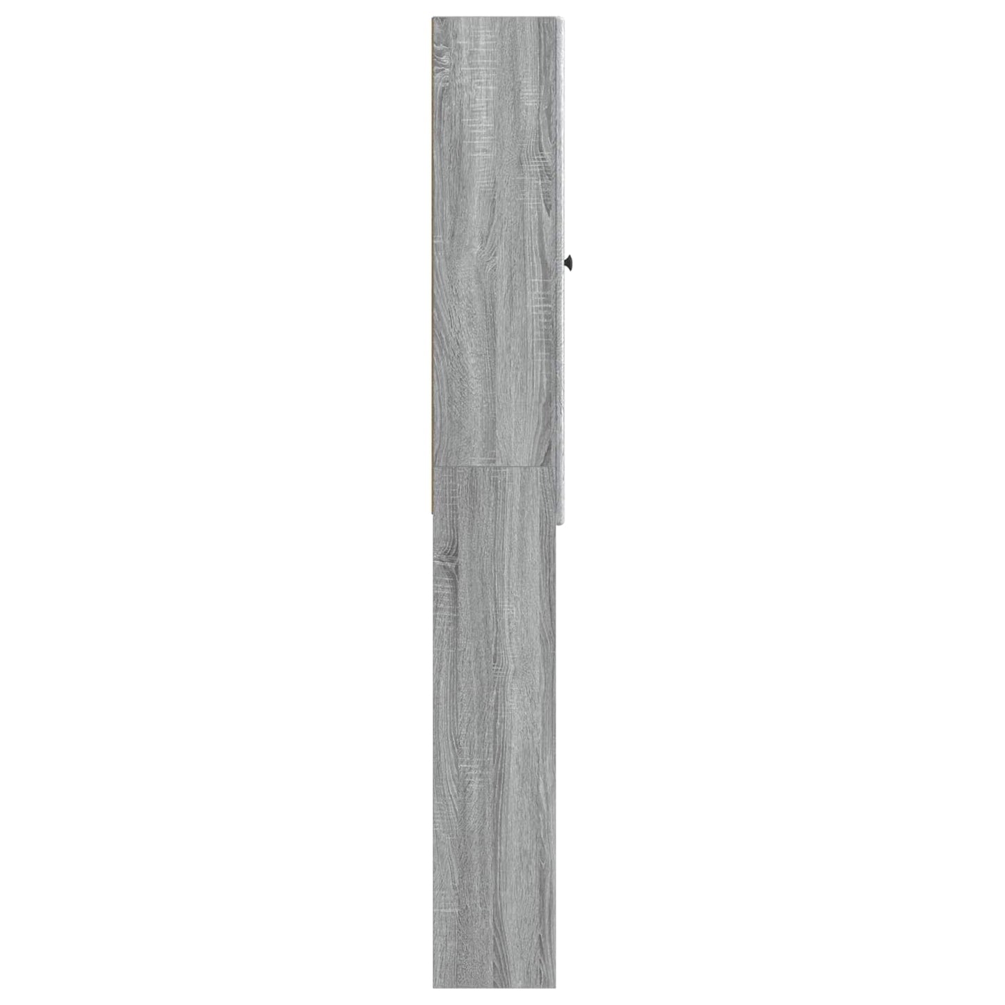 vidaXL Toilet Cabinet BREDA Grey Sonoma 66 x 25.5 x 190 cm