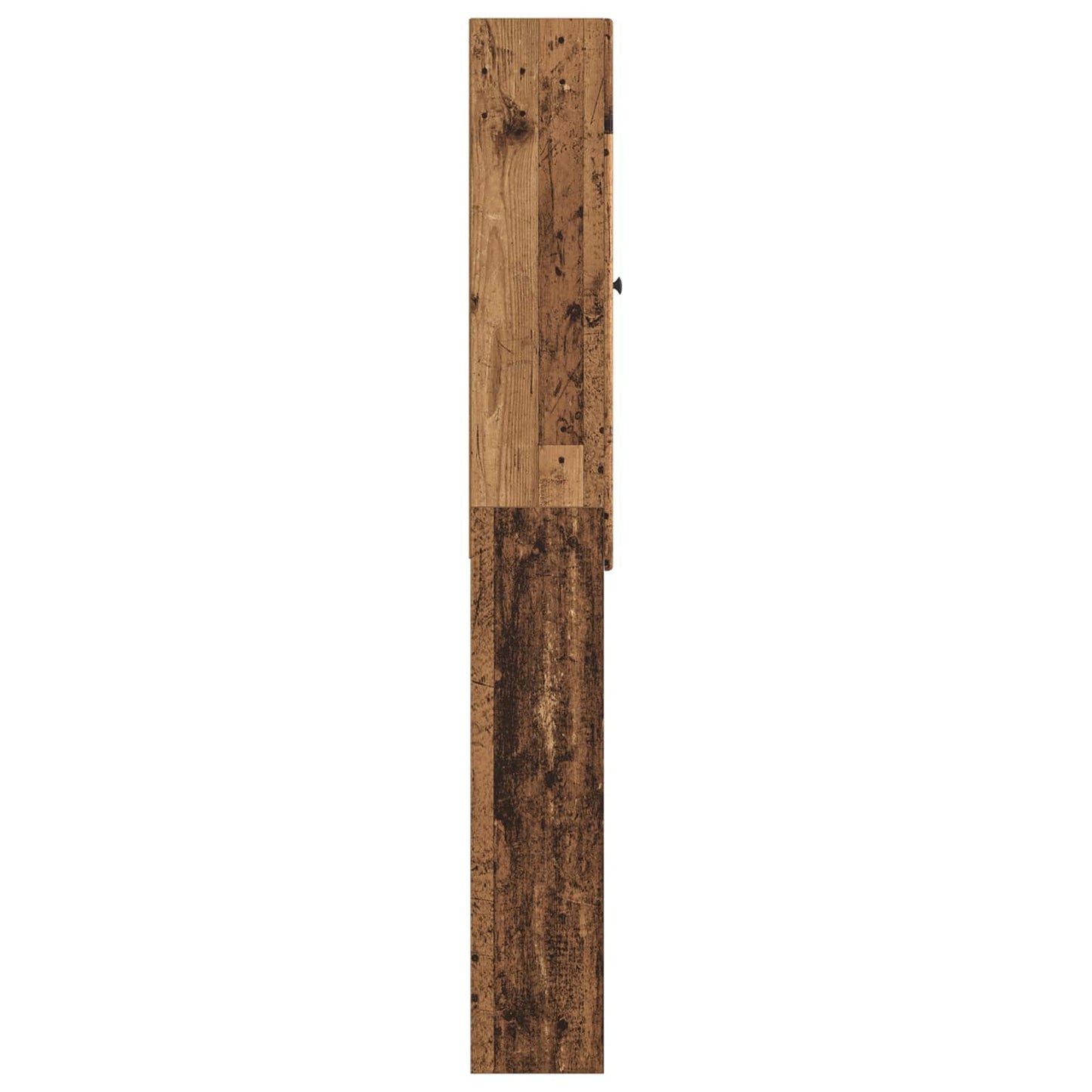 vidaXL Toilet Cabinet BREDA Old Wood 66 x 25.5 x 190 cm