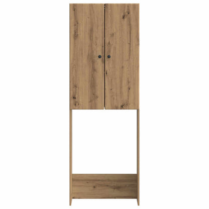 vidaXL Toilet Cabinet BREDA Artisan Oak 66 x 25.5 x 190 cm