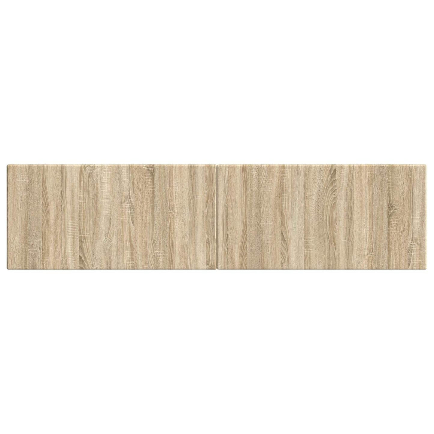 vidaXL Wall-Mounted Headboard BREDA Sonoma Oak Engineered Wood