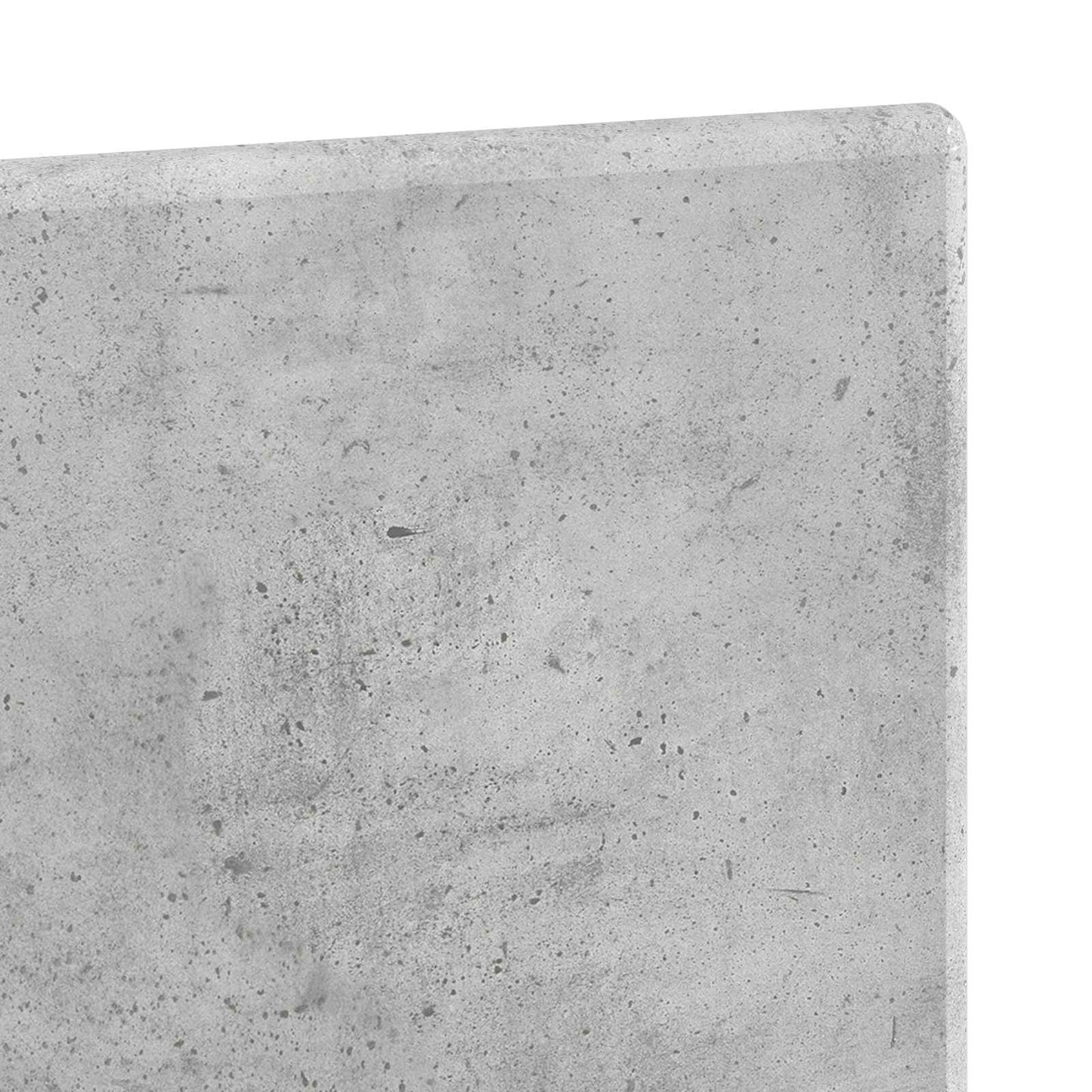 vidaXL Wall-Mounted Headboard BREDA Concrete Grey Engineered Wood
