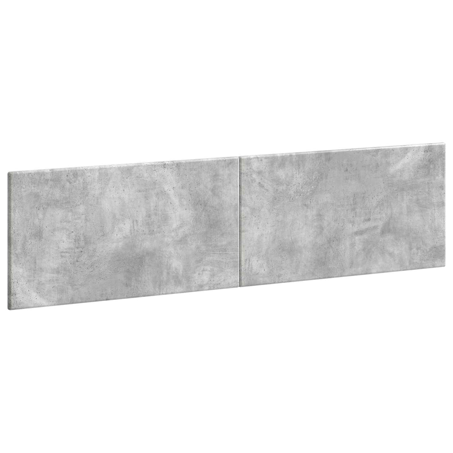 vidaXL Wall-Mounted Headboard BREDA Concrete Grey Engineered Wood