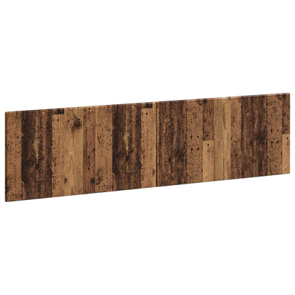 vidaXL Wall-Mounted Headboard BREDA Old Wood Engineered Wood