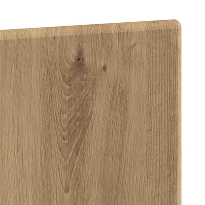 vidaXL Wall-Mounted Headboard BREDA Artisan Oak Engineered Wood