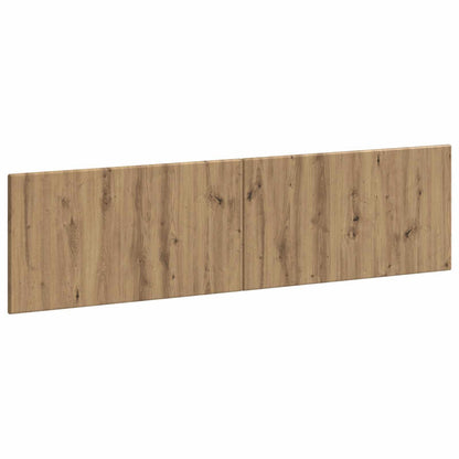 vidaXL Wall-Mounted Headboard BREDA Artisan Oak Engineered Wood