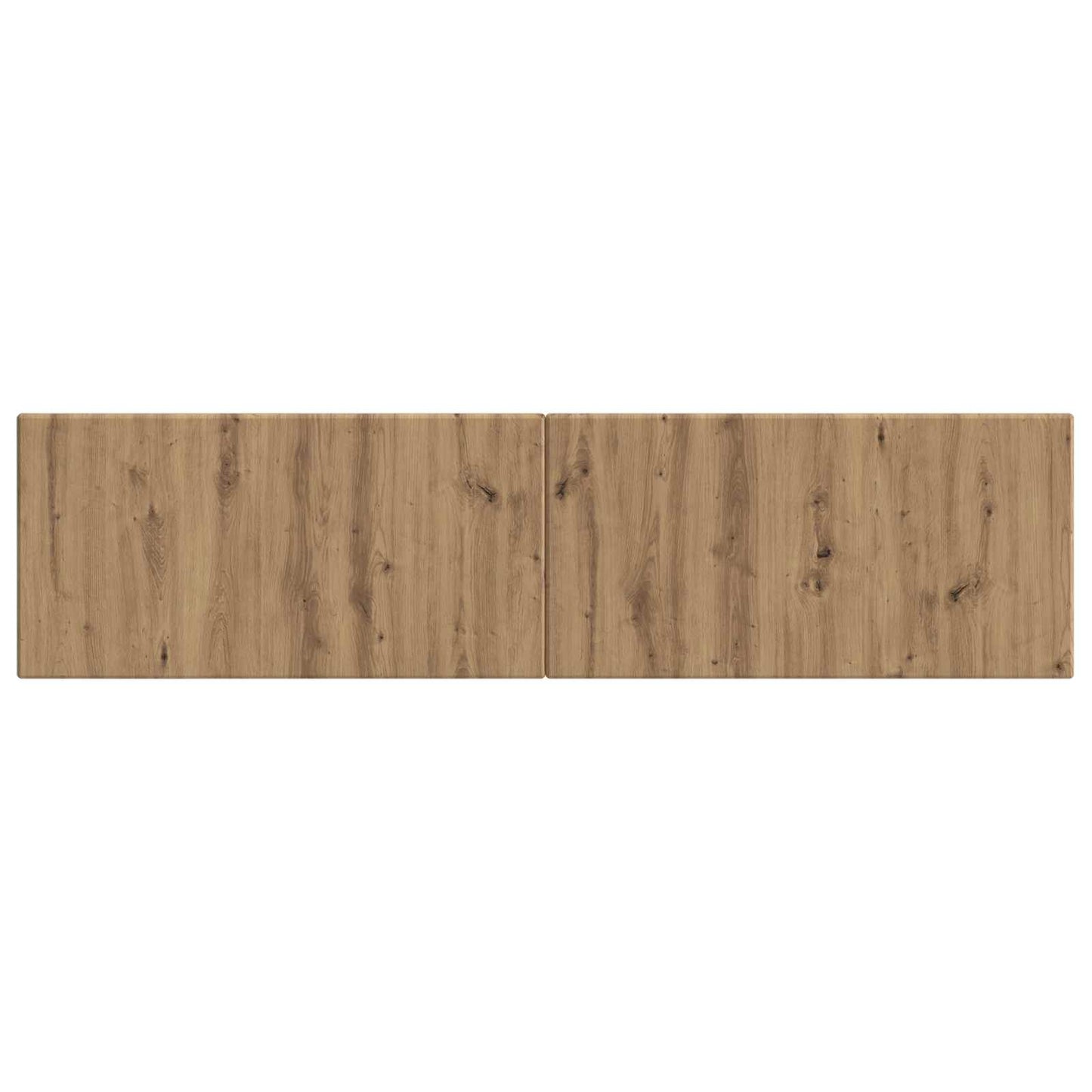 vidaXL Wall-Mounted Headboard BREDA Artisan Oak Engineered Wood