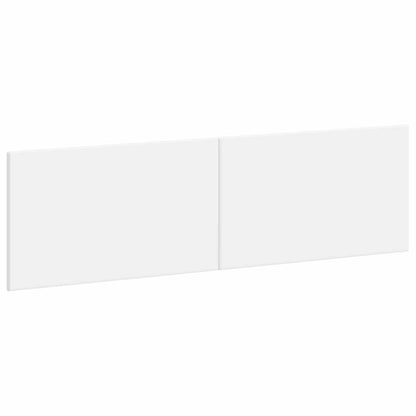 vidaXL Wall-Mounted Headboard BREDA White Engineered Wood