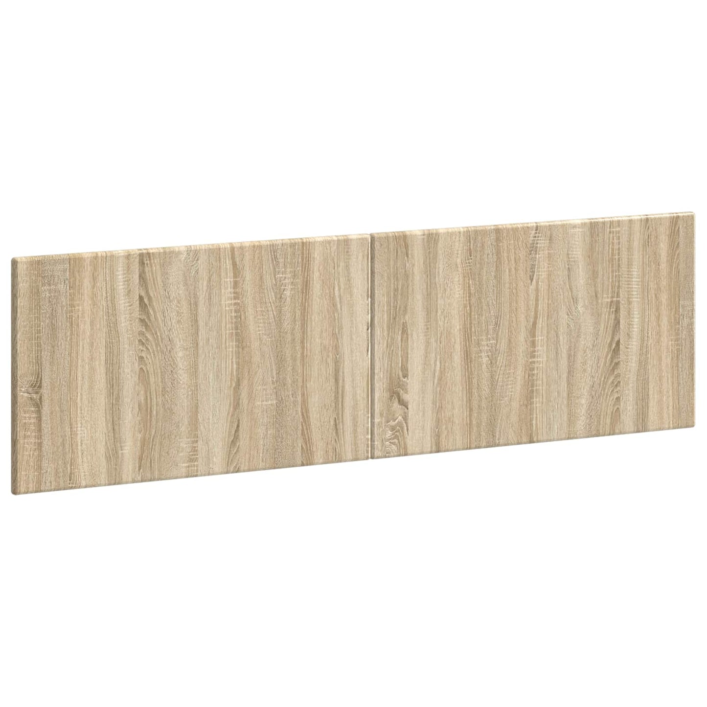 vidaXL Wall-Mounted Headboard BREDA Sonoma Oak Engineered Wood