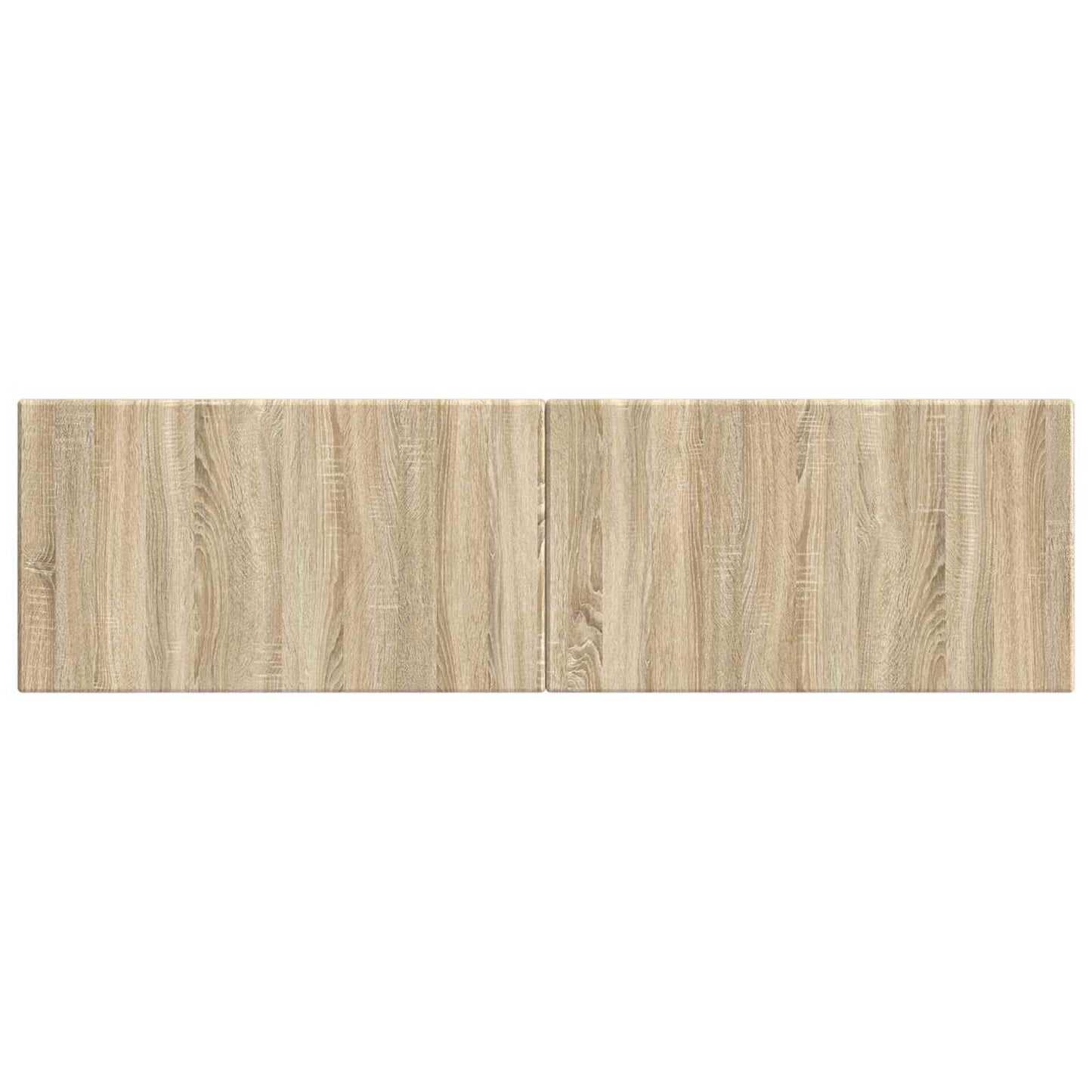 vidaXL Wall-Mounted Headboard BREDA Sonoma Oak Engineered Wood
